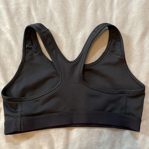 Black/White Check Nike Small Sports-bra - Picture 4 of 6